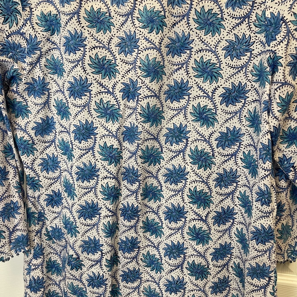 Roberta Roller Rabbit Pattern Beaded Blouse - image 8